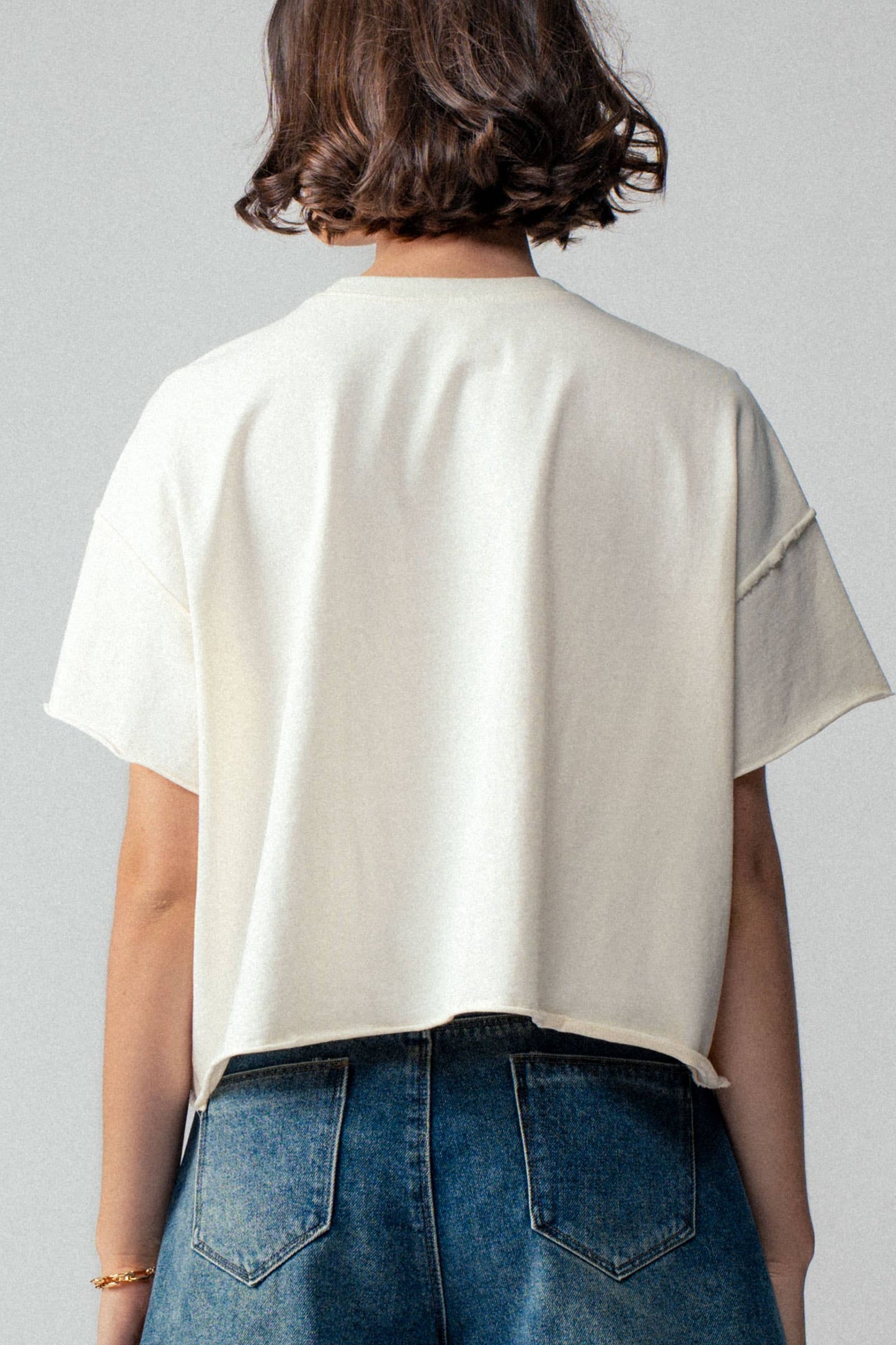 American Flag Rope Detail Graphic Tee