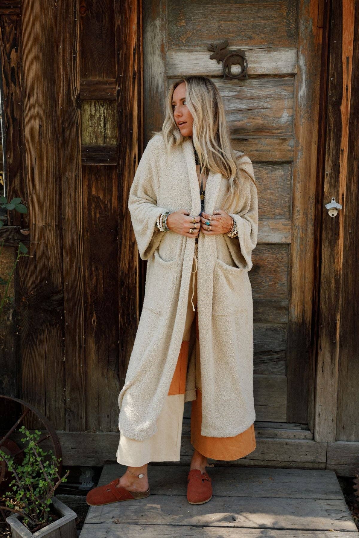 Moonlight Hug Cardigan - Seashell