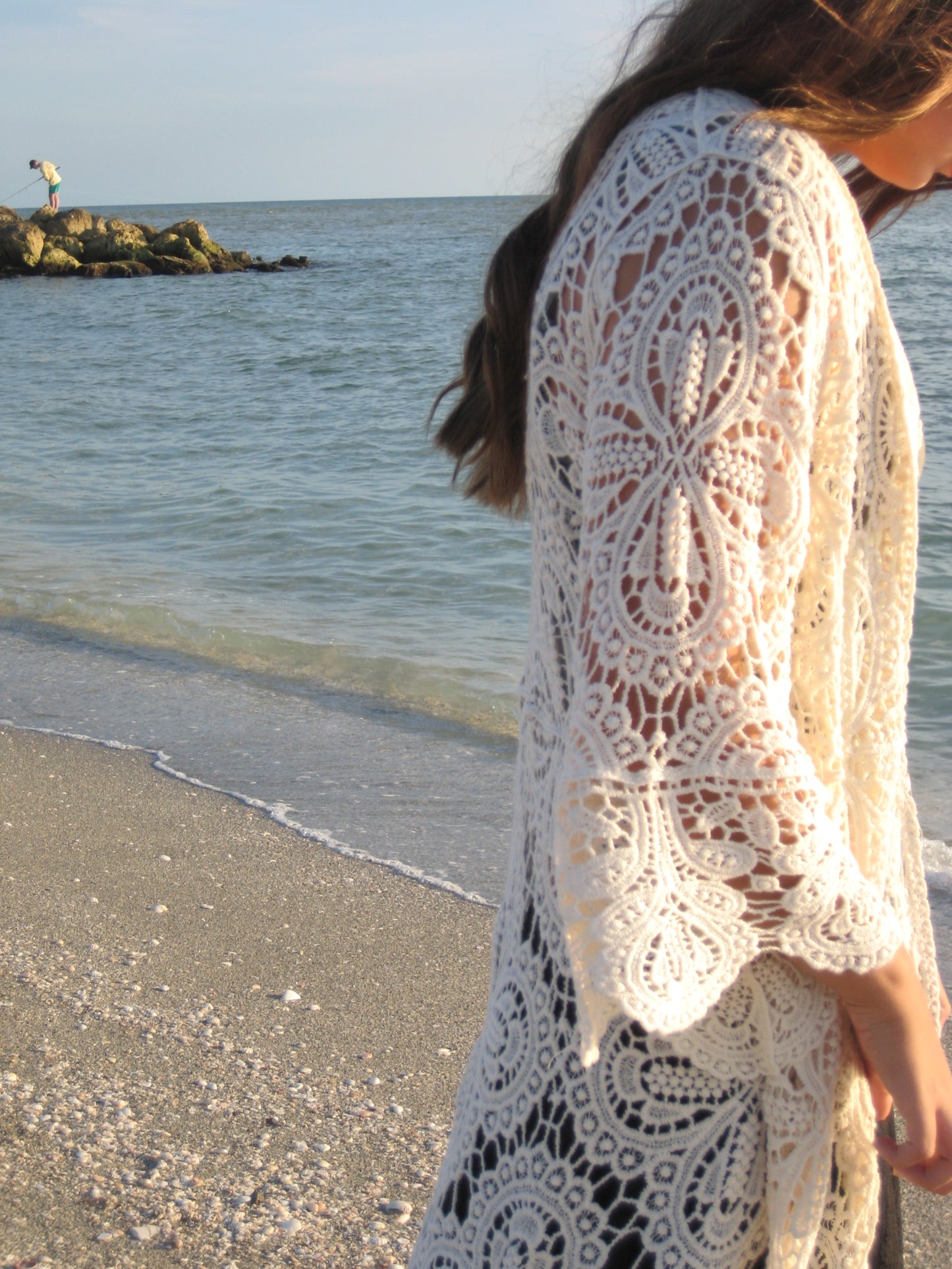 CROCHET LACE CARDIGAN