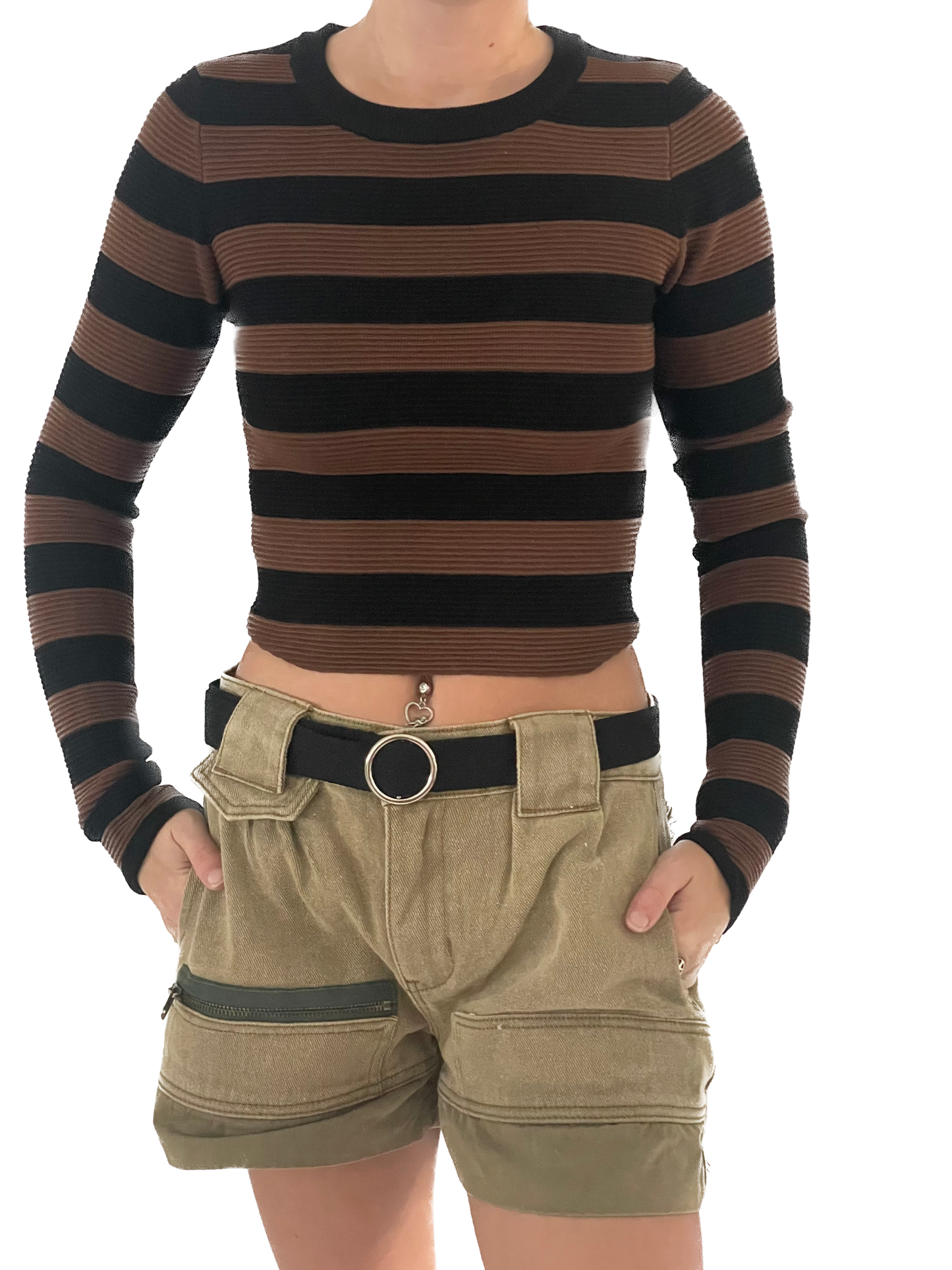 STRIPE KNIT TOP