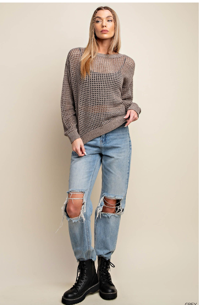 NET STYLE SWEATER