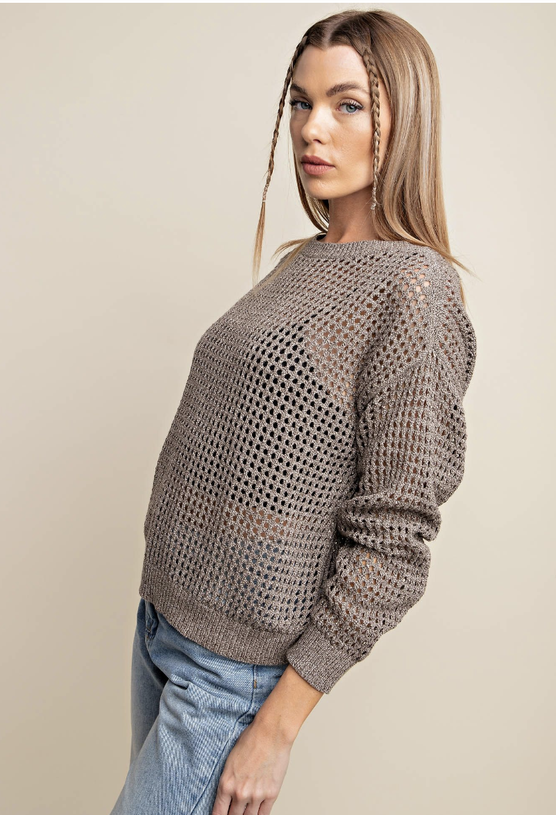 NET STYLE SWEATER