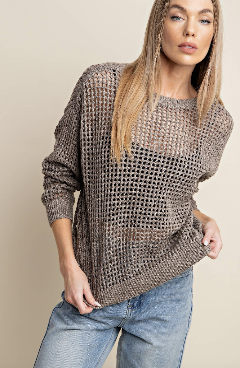NET STYLE SWEATER