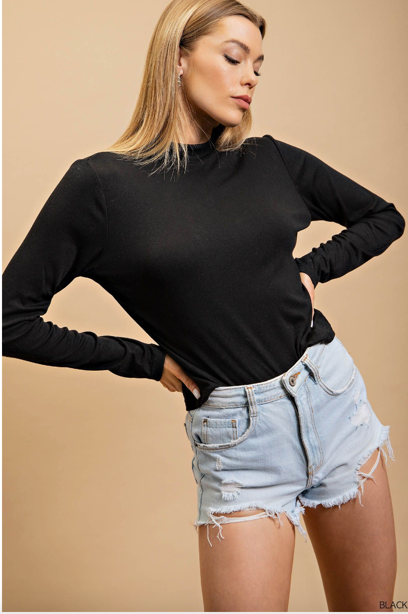 MOCK CROPPED TOP