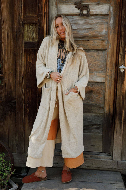 Moonlight Hug Cardigan - Seashell